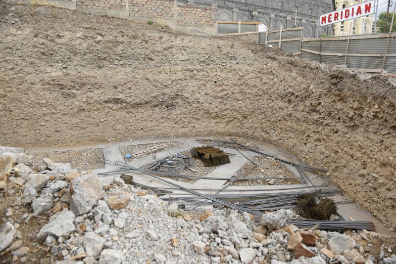 երևանի ոսկերիչների հասցեում rg construction ը կառուցում է չորսհարկանի հասարակական շինություն